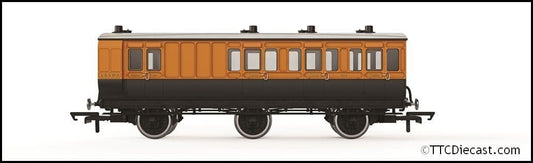 Hornby R40293 LSWR, 6 Wheel Coach, 3rd Class, 648 - Era 2 *LAST FEW*