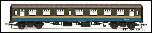 Hornby R40346 BR Departmental, ex Mk1 First Open, DB977351 - Era 8 - OO Gauge