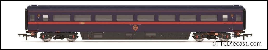Hornby R40435C GNER Mk3 Trailer Standard (TS) 42340 Era 9 - OO Gauge