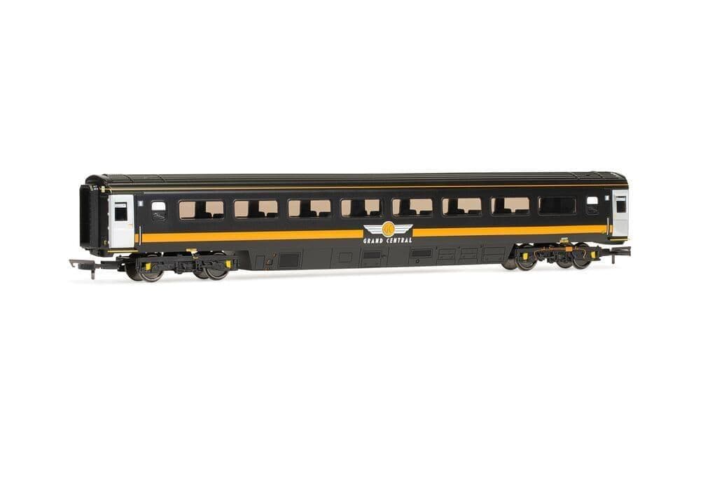 Hornby R40441 RailRoad Grand Central Rail Mk3 Trailer Standard Open - Era 10 OO Gauge