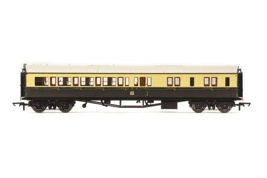 Hornby R40466 GWR Collet Coaches Corridor Brake Third RH 5041, OO Gauge