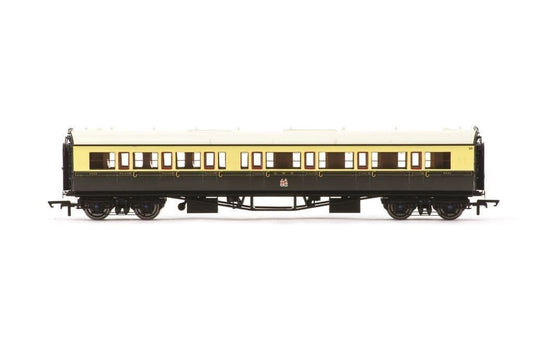 Hornby R40468 GWR Collet Coaches Corridor Composite RH 6522, OO Gauge - PRE ORDER £55.79