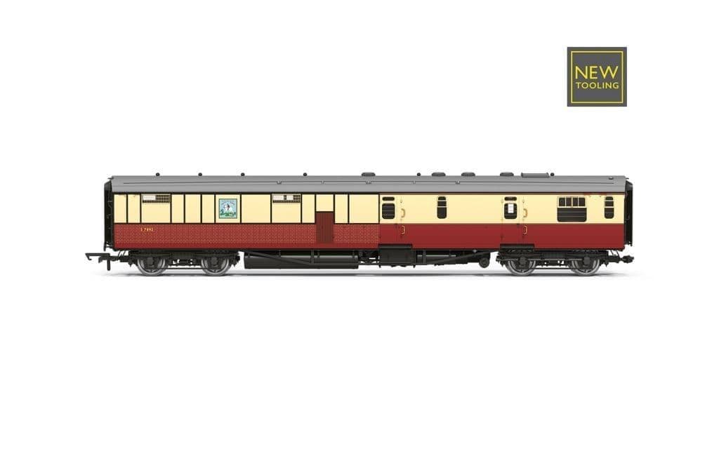 Hornby R40470 BR Kitchen and Buttery Car & Composite Restaurant, Tavern Car, White Horse 7833