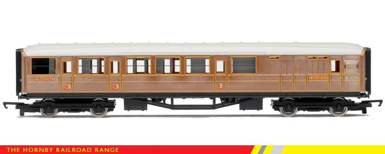 Hornby R4333 Lner Teak Brake Coach