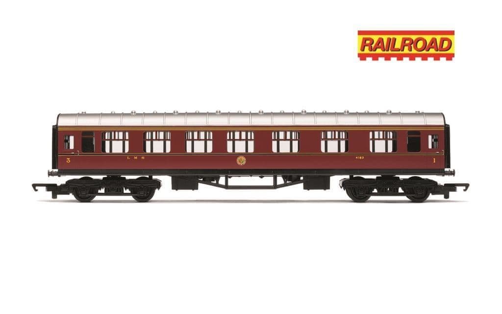 Hornby R4388 RailRoad LMS Composite 4183, OO Gauge - PRE ORDER £26.99