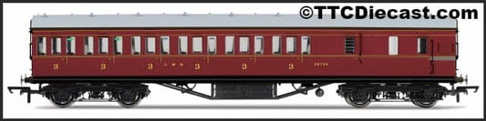 Hornby R4677 LMS Non-Corridor 57' Third Class Brake Coach - LAST ONE.