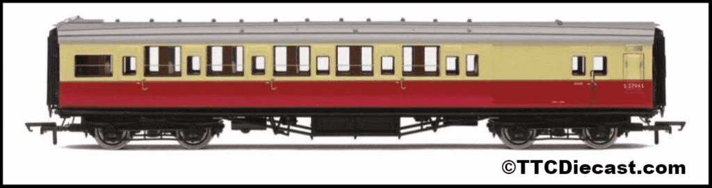 Hornby R4796 BR Maunsell Brake Third Class 'S3777S', Crimson & Cream *LAST FEW*