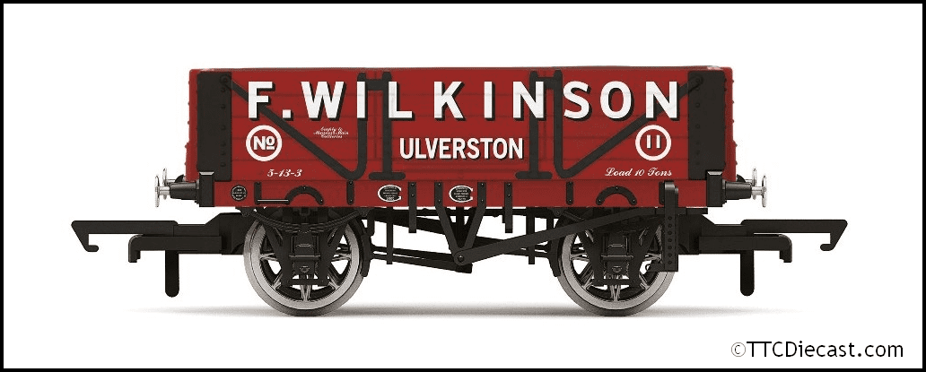 Hornby R60023 4 Plank Wagon, F. Wilkinson - Era 2, OO Gauge *LAST FEW*