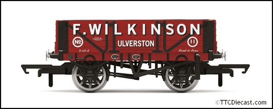 Hornby R60023 4 Plank Wagon, F. Wilkinson - Era 2, OO Gauge *LAST FEW*