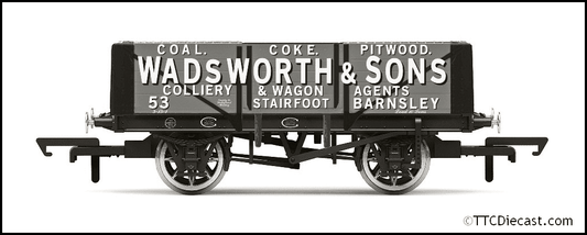 Hornby R60024 5 Plank Wagon, Wadsworth & Sons - Era 2 *LAST FEW*