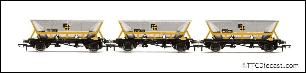 Hornby R60065 HAA Hopper Wagons, Three Pack, BR Coal Sector - Era 8 *LAST FEW*