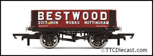Hornby R60094 4 Plank Wagon, Bestwood Iron Works - Era 3 OO Gauge