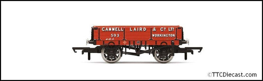 Hornby R60156 3 Plank Wagon, Cammell Laird - Era 3, OO Gauge *LAST FEW*
