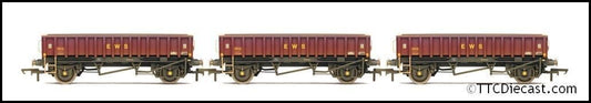 Hornby R60159 MHA Ballast Wagon, Three Pack, EWS - Era 9, OO Gauge *LAST FEW*