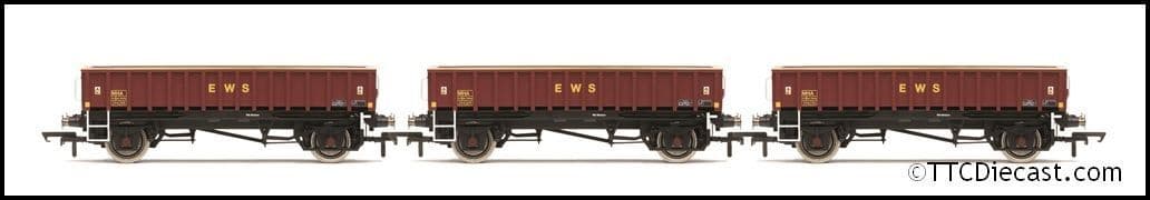 Hornby R60161 MHA Ballast Wagon, Three Pack, EWS - Era 9, OO Gauge *LAST FEW*