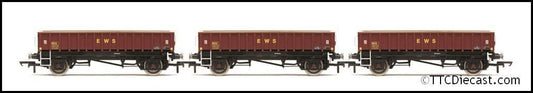 Hornby R60161 MHA Ballast Wagon, Three Pack, EWS - Era 9, OO Gauge *LAST FEW*