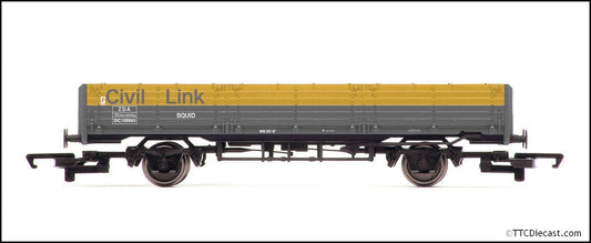 Hornby R60230 RailRoad Civil Link, 'ZDA' 45 Ton Open 'Squid'  Wagon, 100065 Era 8