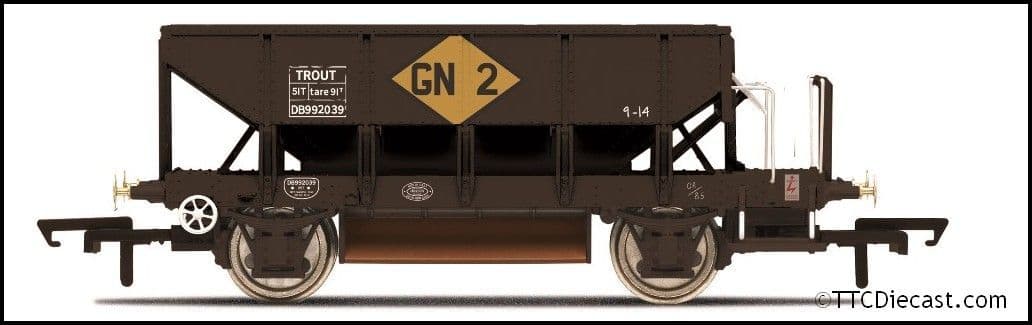 Hornby R60249 BR, 'Trout' Ballast Hopper, DB992039 - Era 4 OO Gauge LAST ONE