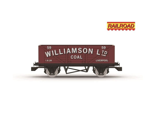 Hornby R60271 RailRoad Williamson Plank Wagon, OO Gauge - PRE ORDER £15.74