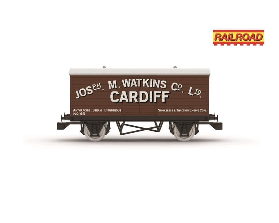 Hornby R60273 RailRoad Watkins Closed Van, OO Gauge - PRE ORDER £16.19