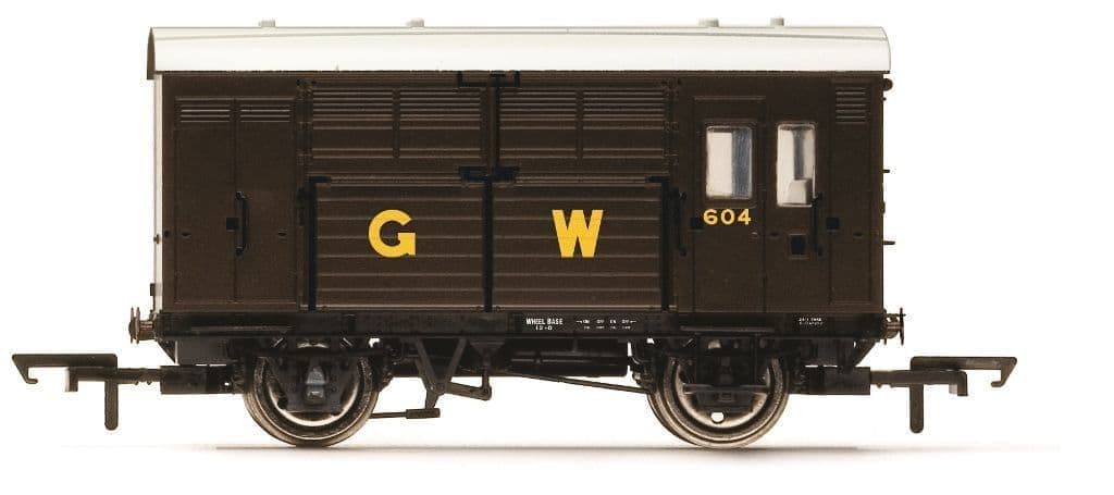 Hornby R60277 GWR Horse Box 604, OO Gauge