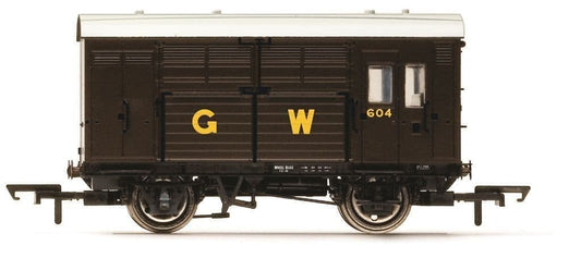 Hornby R60277 GWR Horse Box 604, OO Gauge