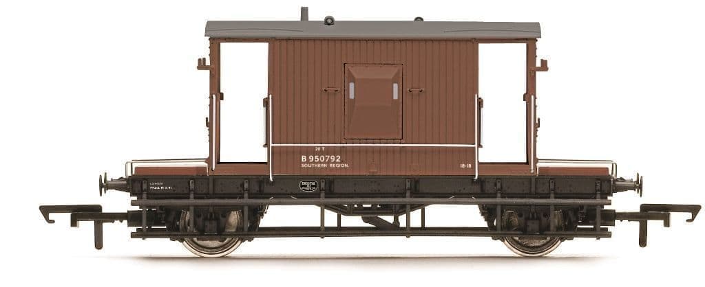 Hornby R60289 BR Brake Van Southern Region 950792, OO Gauge