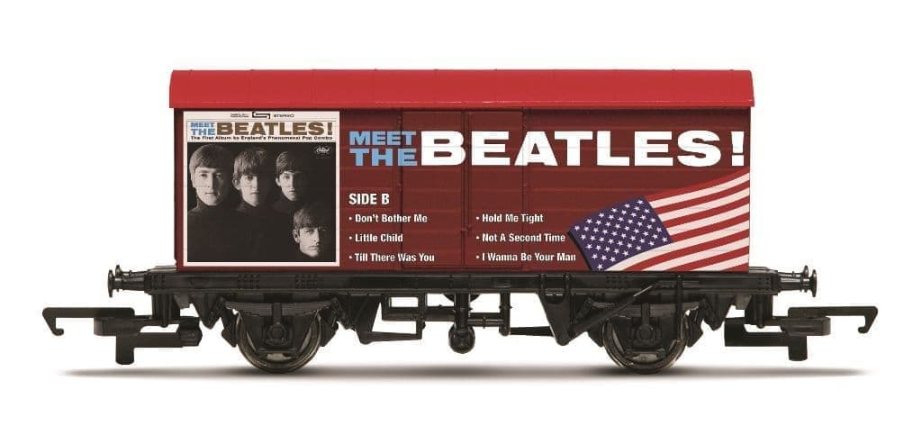 Hornby R60300 Meet The Beatles 'Please Please Me' US and UK Album Covers Wagon - PRE ORDER £20.69