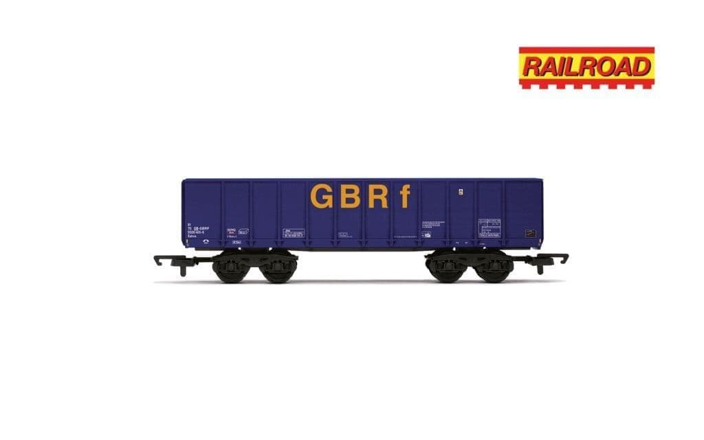 Hornby R60310 RailRoad GBRf Bogie Tippler Wagon 81 70 5500 465-6, OO Gauge