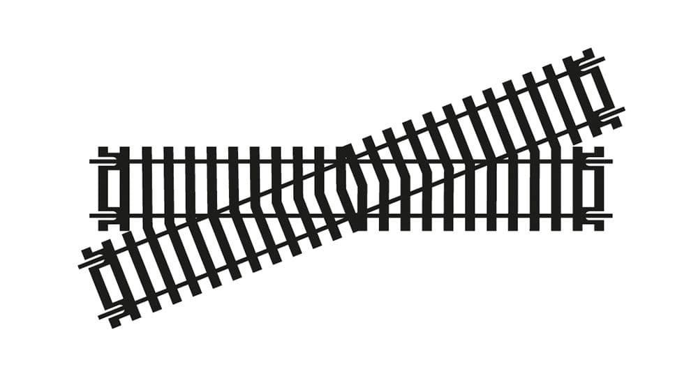 Hornby R614 Dia Crossing Lh