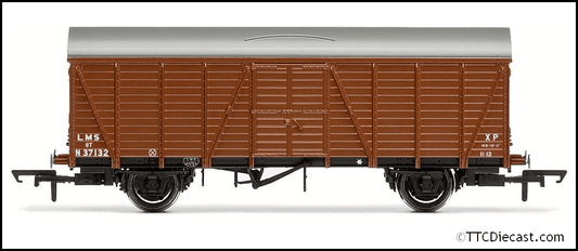 Hornby R6640B LMS, 4 Wheeled CCT Van - Era 3, OO Gauge *LAST FEW*