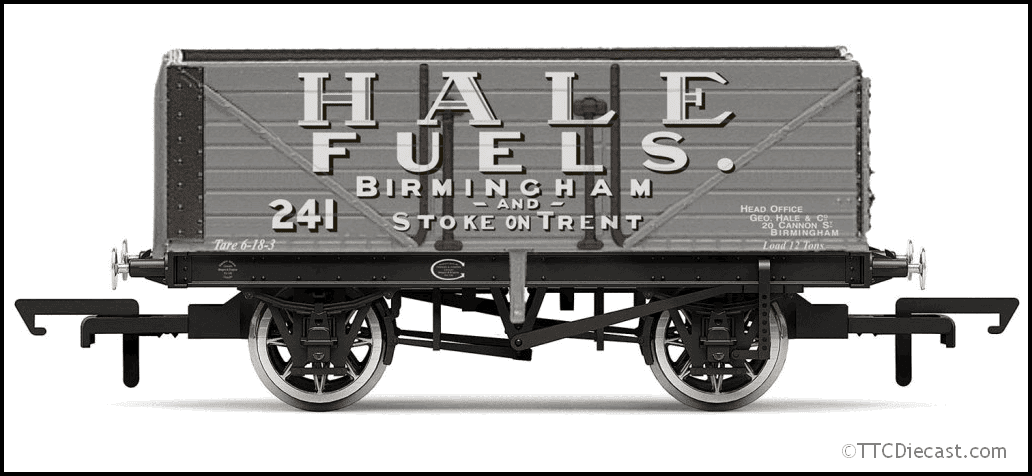 Hornby R6874 7 Plank Wagon, Hale Fuels,OO Gauge *LAST FEW*