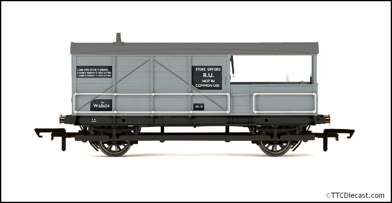 Hornby R6941 BR, AA15 20T 'Toad' Brake Van, W68604 - Era 4 - OO Gauge *LAST FEW*
