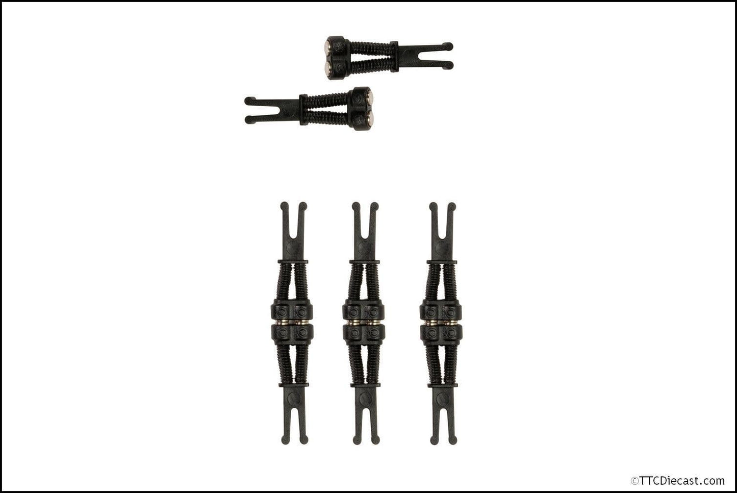 Hornby R7400 Vacuum Pipe Magnetic Coupling Pack - 19mm - OO Gauge