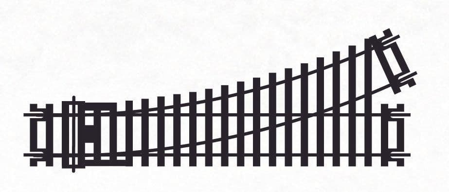 Hornby R8072 L/H Point