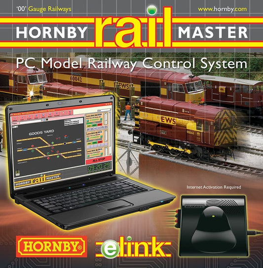 Hornby R8312 E-Link + Railmaster + 1 Amp Psu