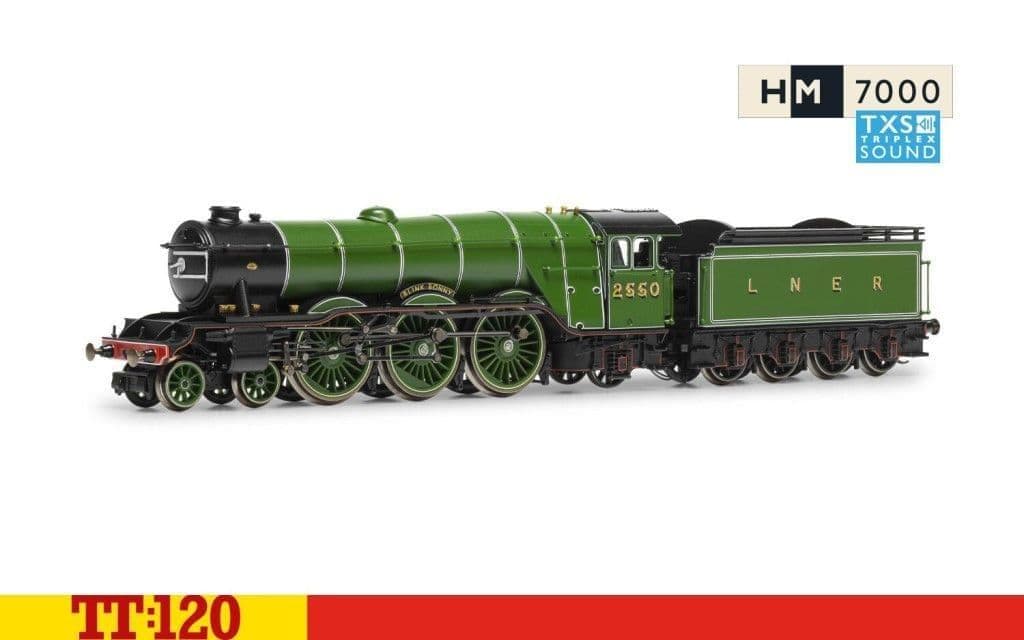 Hornby TT1001TXSM The Scotsman Digital Train Set - Era 4 (Sound Fitted) TT Gauge