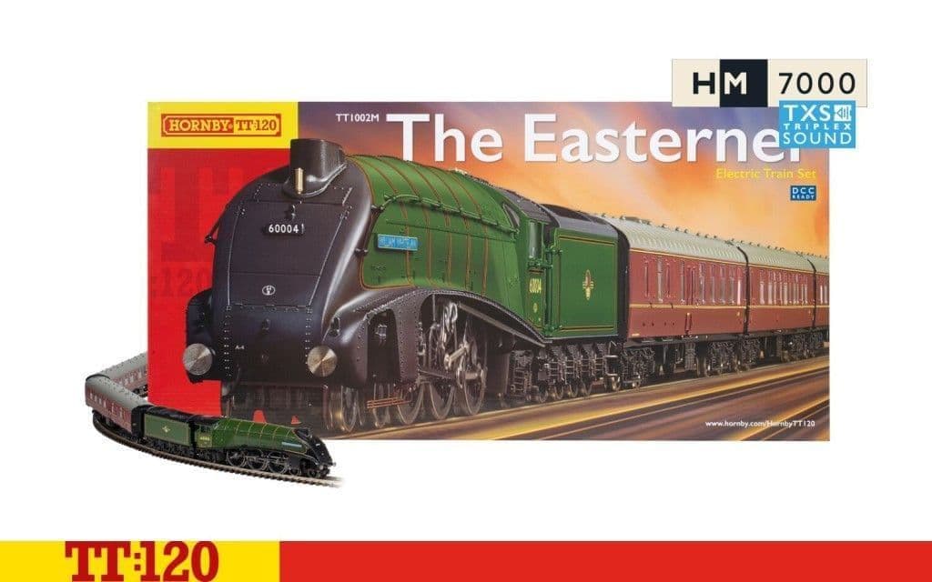 Hornby TT1002TXSM The Easterner Digital Train Set (Sound Fitted) TT Gauge *LAST FEW*