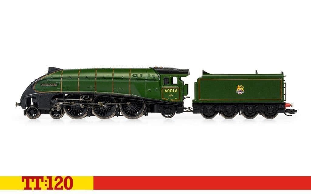 Hornby TT3008M BR Class A4 4-6-2 60016 'Silver King' - Era 4 TT Gauge