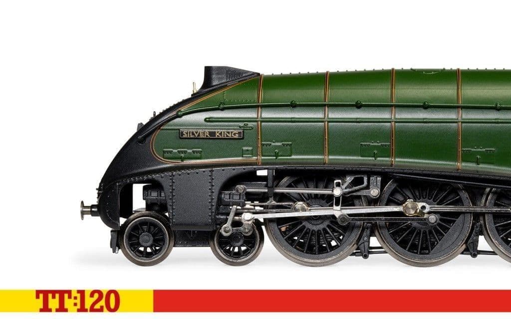Hornby TT3008M BR Class A4 4-6-2 60016 'Silver King' - Era 4 TT Gauge