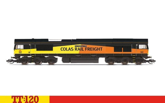 Hornby TT3019M Colas Rail, Class 66, 66850, 'David Maidment OBE' Era 11, TT Gauge