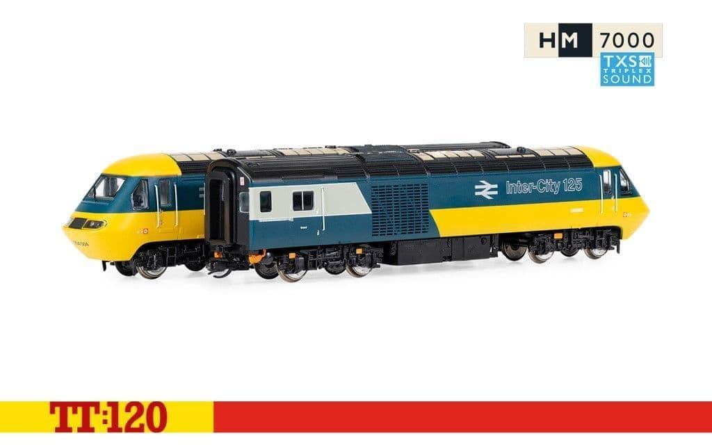 Hornby TT3021TXSM BR Class 43 HST Digital Train Pack (Sound Fitted) - TT120 Gauge LAST ONE