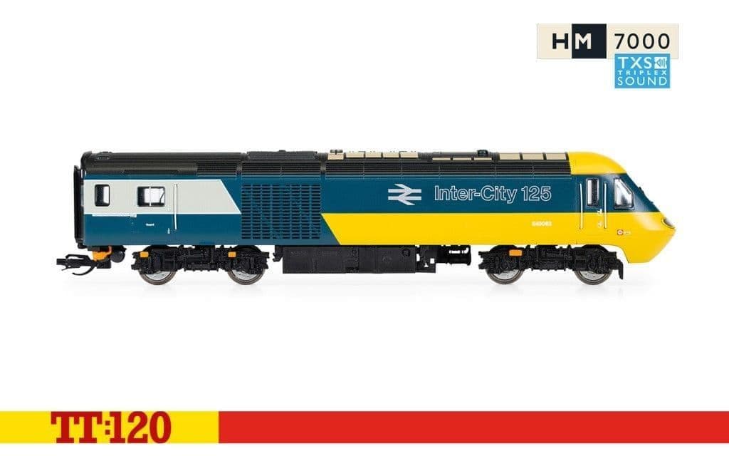Hornby TT3021TXSM BR Class 43 HST Digital Train Pack (Sound Fitted) - TT120 Gauge LAST ONE