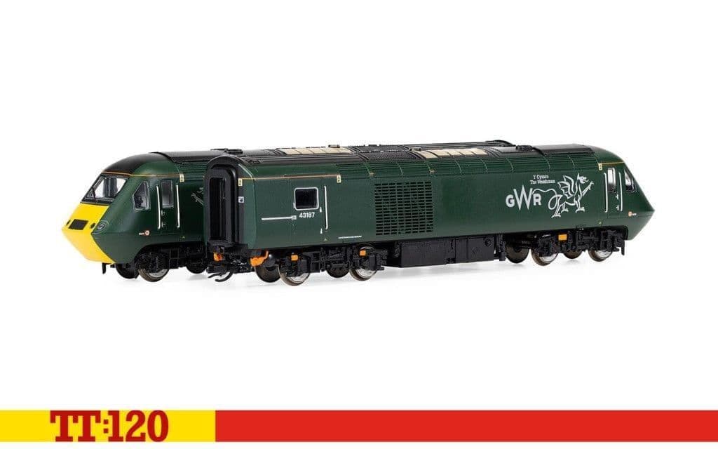 Hornby TT3023M GWR, Class 43 HST Train Pack - TT120 Gauge