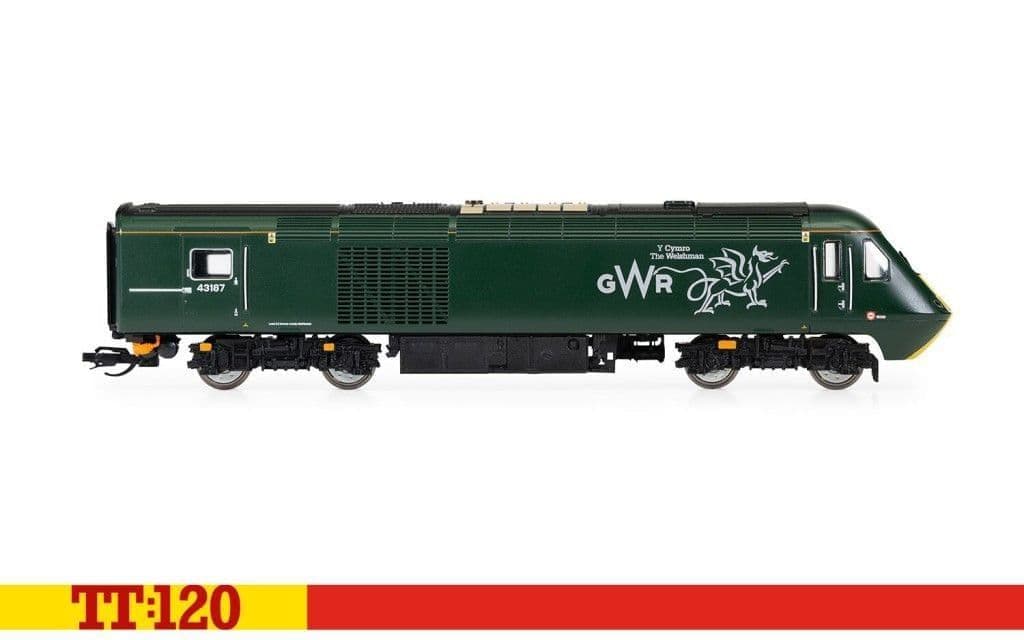 Hornby TT3023M GWR, Class 43 HST Train Pack - TT120 Gauge