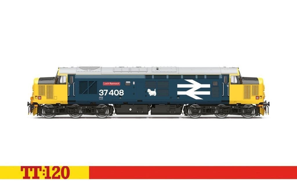 Hornby TT3035M BR Class 37 Co-Co Diesel Electric Loch Rannoch 37408 TT Gauge - PRE ORDER £143.99