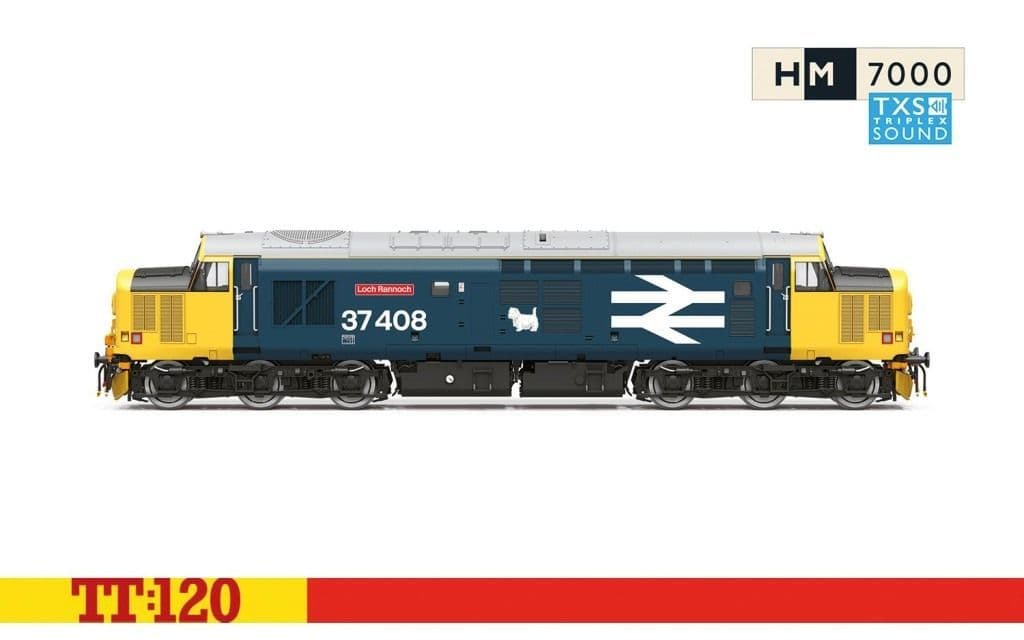 Hornby TT3035TXSM BR Class 37 Co-Co Diesel Loch Rannoch 37408 Sound Fitted TT - PRE ORDER £193.49