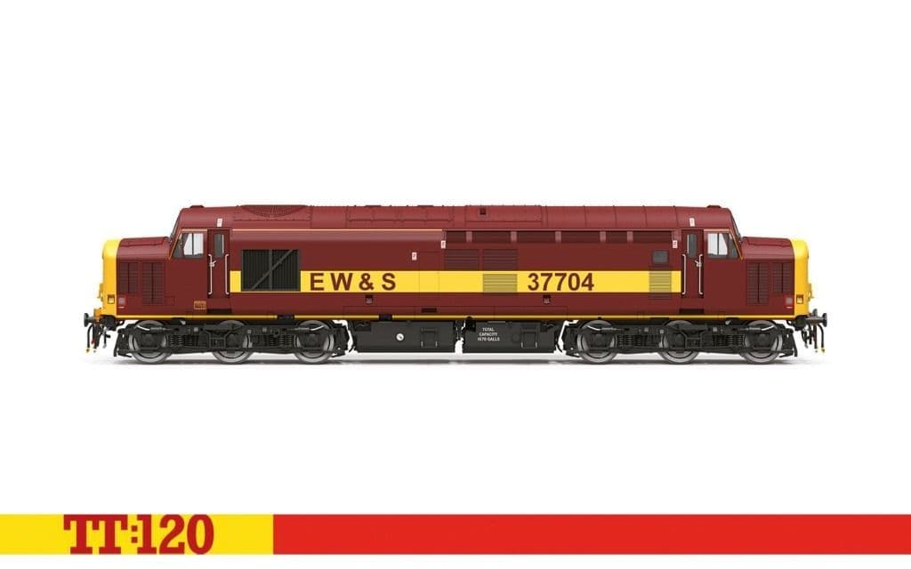 Hornby TT3037M EWS Class 37 Co-Co Diesel Electric 37704 TT Gauge - PRE ORDER £143.99