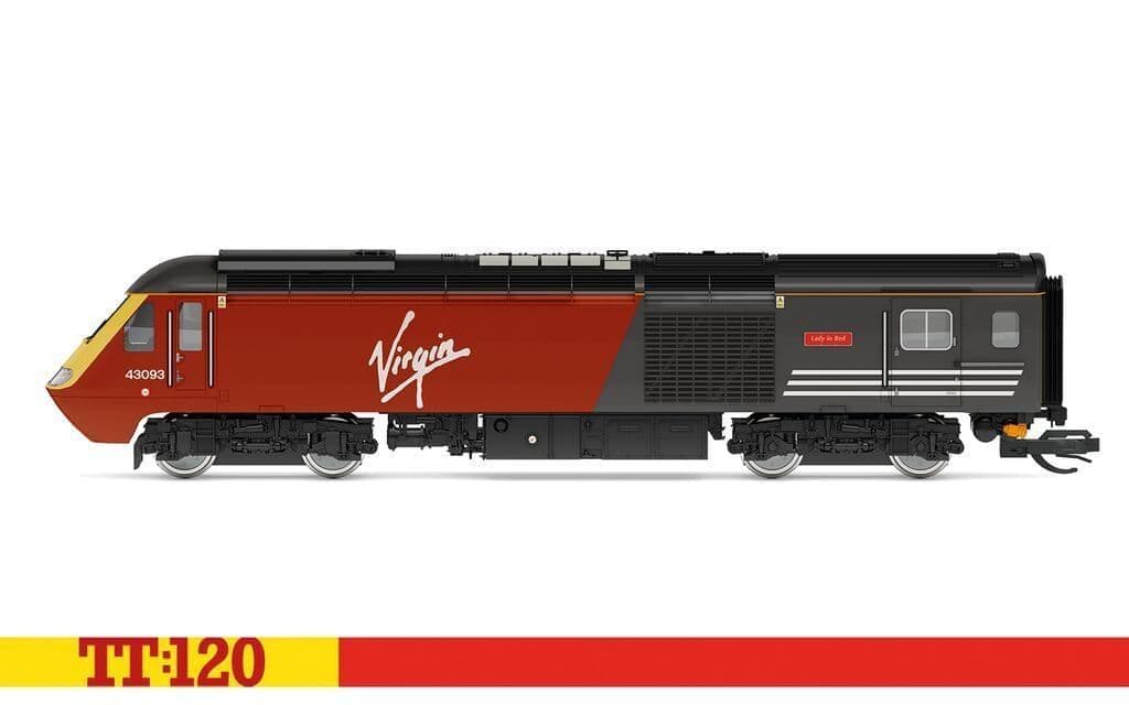 Hornby TT3048M Virgin Class 43 HST Train Pack 43097 + 43093 1/120 Scale *PRE ORDER £215.99*