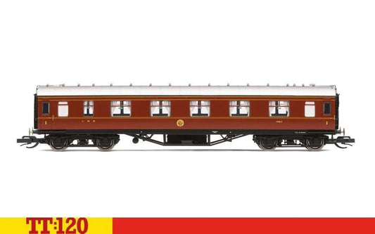 Hornby TT4007 LMS 57' Corridor First, 1062 - Era 3 TT Gauge